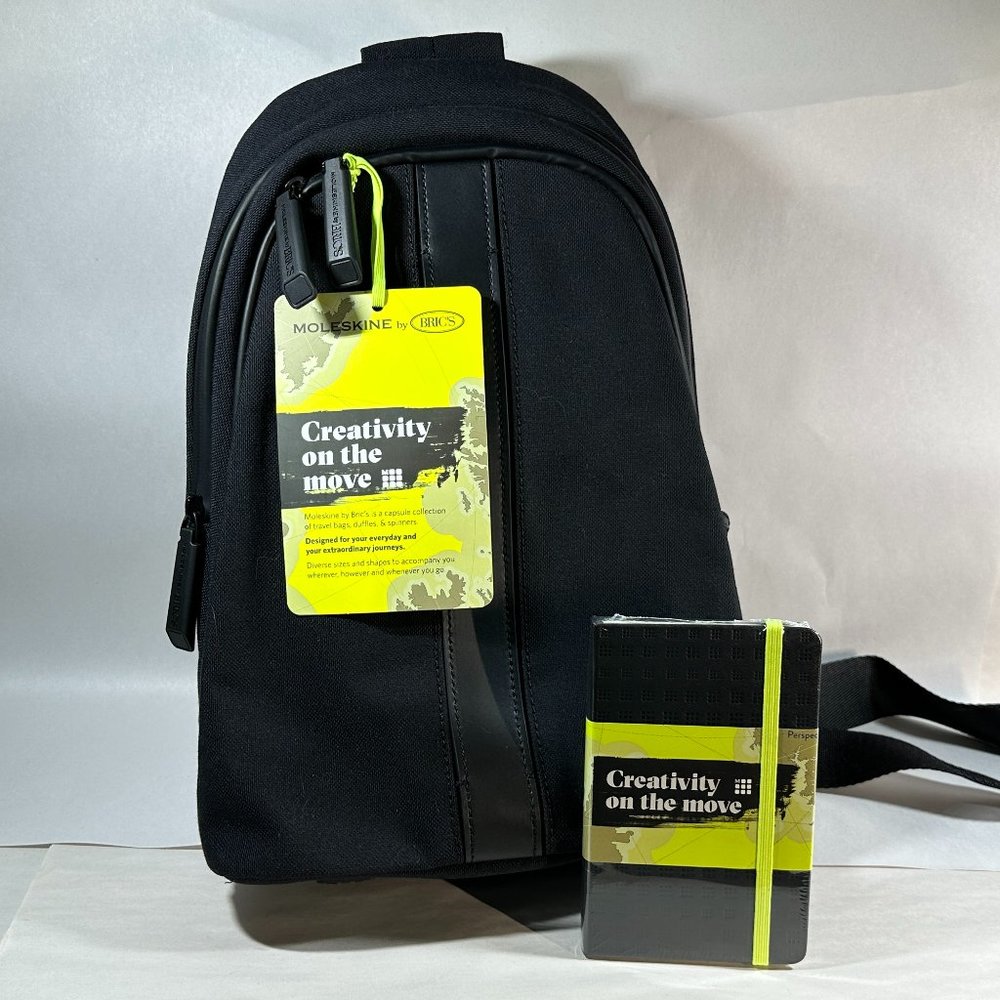 Bric's Moleskine Sling Tote Bag NWT